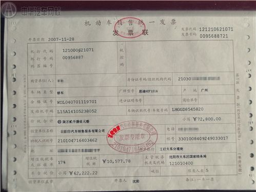 汽车发票多少天过期